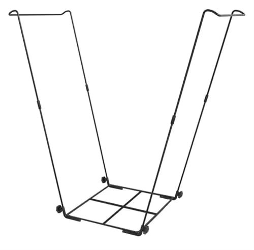 Support de sacs à déchets de jardin robuste de 30 à 45 gallons pour poubelle extérieure