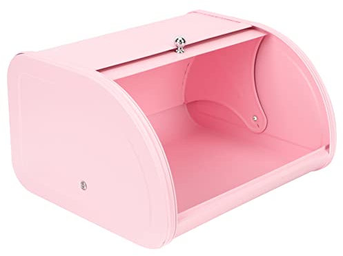 ABOOFAN Scatola Metallo Pane Rosa in Acciaio Inossidabile per Cucina