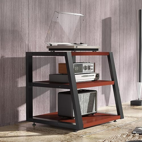Genérico Estante para Juegos, Soporte para Medios, Soporte de Audio, Estante para Consola de Videojuegos, Soporte para DVD, Soporte para proyector, Soporte para Altavoces, Soporte para Tocadiscos, es