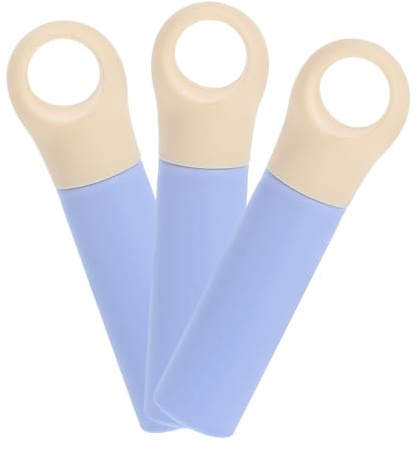 IMIKEYA 3 Stück Besenstielkappen Kunststoff Mit Aufhängeloch Ersatzgriff Für Bodenreinigungsbesen Und Mopp Ergonomisch Universell Kompatibel Für Haushaltsreinigung