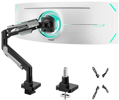 ARES WING Soporte Monitor para monitores de 57, Negro