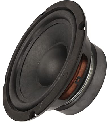 Asixxsix Loudspeaker, 6.5 Inch 90dB Full Range Speaker, 80 Watt Woofer Tweeters Speaker Stereo, for DIY, Home Sound, Video Equipment, Professional DJ, Easy Mounting
