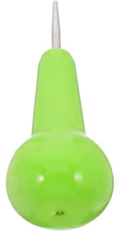 BCOATH Penna per Scrittura Braille Verde Ergonomica in Acciaio Inox e Pp, Strumento Didattico per Non Vedenti, Accessorio Essenziale per Apprendimento Braille e Scrittura Tattile