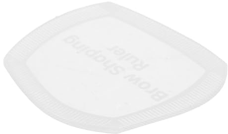 Pochoirs à Sourcils Réutilisables en Plastique pour Dessin Précis et Rapide | Guide de Dessin, Format Portable, Usage Maquillage à Domicile, Kit de Mise