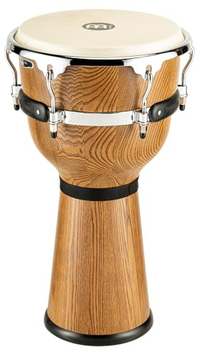 Meinl Percussion Floatune Series Woodcraft Djembe, Braun (DJW3ZFA-M)