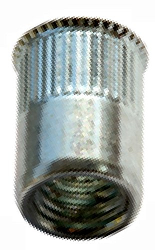 M6 0.5-3.0 mm 250 Stück Blindnietmuttern Kleiner Mini Senkkopf Offen Aluminium