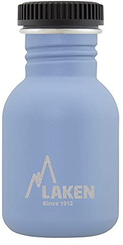 Bot. ac. inox Basic 350ml - Azul