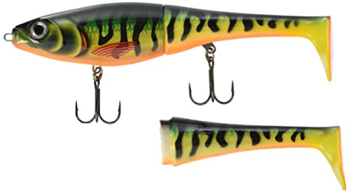 Rapala - X-Rap Peto Angelköder - Kunstköder mit weichem Fischschwanz - Süßwasser Spinnköder - Lauftiefe 0.5-1m - Hergestellt in Estland