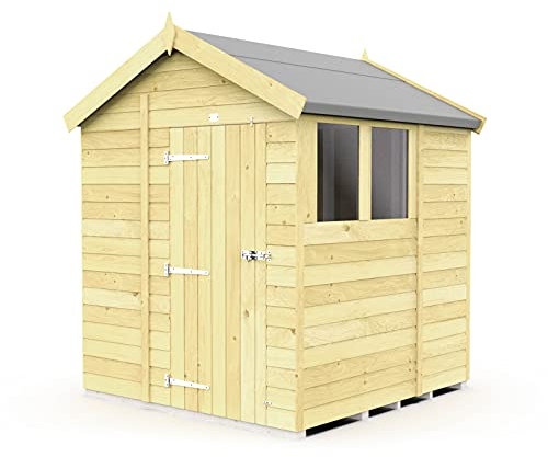Total Sheds 6x8 Apex Shed Fast 2-5 Days Delivery Anywhere In The U.K