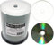 High-Glossy Waterproof Bedruckbare CD-R Rohlinge 80min/700MB Nanokeramik Hochglanz Inkjet Printable Weiß Wasserfest - 100er CakeBox