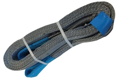 ALFA LOGISTIK® Hebeband WLL 4-5t, mit Schlaufen, Länge 2-10m (4t 5m)