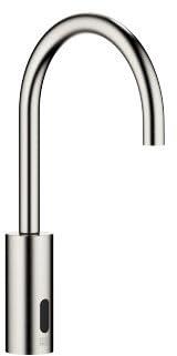 Dornbracht Meta Waschtischarmatur, Batterie-/Netzbetrieb, Ausladung 165mm, 44521660, Farbe: Platin Matt