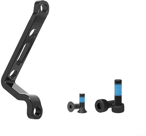Fahrradscheibenadapter, Aluminiumlegierung, Fahrrad-Bremssattel-Halterung, Adapter, Fahrradpfosten auf flache Halterung, 160 mm