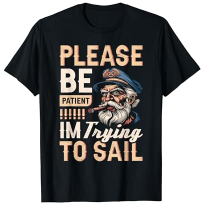 Segelboot Segelschiff Kapitän - Skipper Segeln Segler T-Shirt
