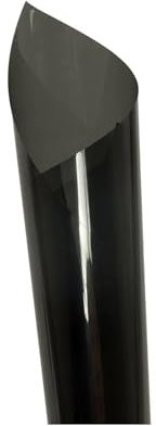 tönungsfolie Auto 50 cm X 200 cm Nano-Keramik-Solartönung, Schwarze Autofensterfolie, 15% VLT, 99% UV, Autofensteraufkleber, Autofolien scheibentönungsfolie