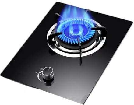 Cuisinière À Gaz, Brûleur Unique, Cuisinière De Comptoir De Cuisine 4,5 Kw, Cuisinière De Conversion Gaz/gaz LP, Avec Protection Contre L'extinction, For Domestique(LPG)