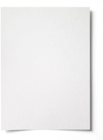 Weißer Hammer-Karton, 300 g/m², dickes Kartonpapier, Karte zum Bedrucken, Karton zum Basteln und selbstgemachte Karten, 50 Blatt (A4, 297 mm x 210 mm)