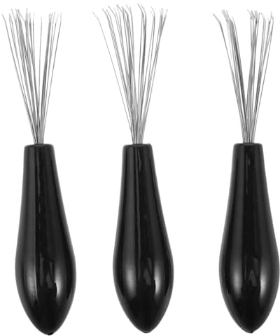 TOVINANNA 3 Miniherramientas Para El Cabello Removedor De Pelo Y Polvo Cepillo Limpiador De Peine Cepillo Limpiador De Kit De Limpieza Para El Cabello Herramienta De