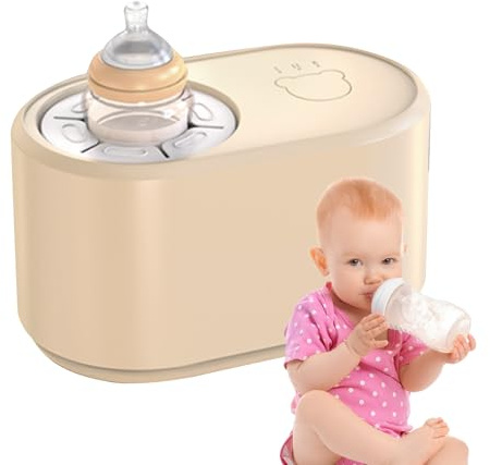 preparaciones para bebés – Mezclador automático de biberones, de agitación silenciosa, accesorio de alimentación sin BPA, unidad de mezcla de consistencia | Herramienta de preparación