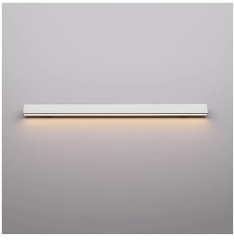 Pasamanos de escalera con luz LED con sensor de movimiento, pasamanos de pared for escaleras interiores, pasamanos metálicos.(Milk color,AUTO-SENSING_RIGHT 100CM)