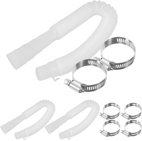Tofficu 3 Juegos Mangueras de Repuesto para Bomba de Piscina Accesorio Flexible de Filtro Resistente y Duradero Compatible con Sistemas de Filtración Estándar Color