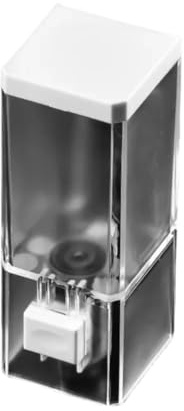 Wall Mounted Soap Dispenser Bathroom Manual Press Soap Dispenser Wall Hanging Traceless Paste Disinfectant Bottle Transparent