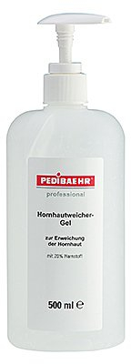 Hornhautweicher-Gel mit 20% Harnstoff, Pedibaehr zur Erweichung der Hornhaut, 500ml