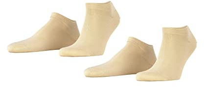 ESPRIT herr Basic Uni 2-Pack Ankelstrumpor bomull andningsaktiv