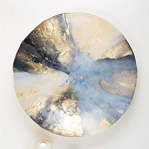 Two's Company Tozai Nuit d'Or Gold and Black Platter