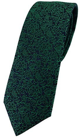 TigerTie - Diseño estrecho lazo floral patrón