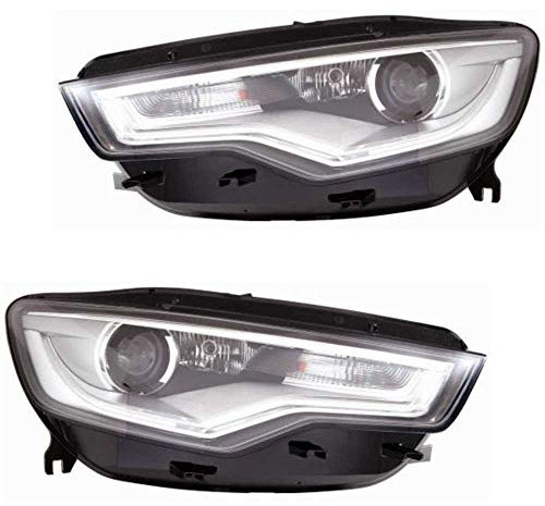 Scheinwerfer Set links & rechts Hauptscheinwerfer Frontscheinwerfer Xenon ohne Steckdose für Model A6 Avant 4G5 C7 4GD 4GH 4GJ 4G2