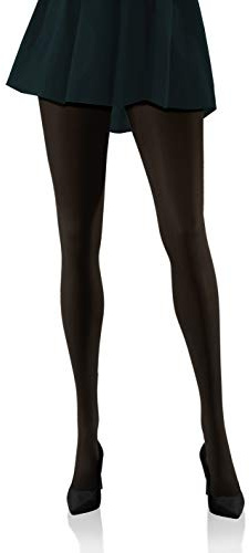 Sesto Senso Mujer Medias Microfibra 3D Invierno Cálido 120 Den Opaco Mate 4 Black