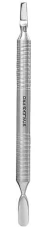 STALEKS PRO Expert PE-100/5 Maniküre-Schieber, abgerundet, breiter Schieber mit gerader Klinge
