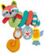 Baby Clementoni - Soft Spiral Happy Animals, Gioco Prima Infanzia Neonato 0+ Mesi, Spirale per Passeggino con gli Animali del Bosco, Stimola Manualità, Tatto, Vista e Udito, 100% Lavabile, 17799