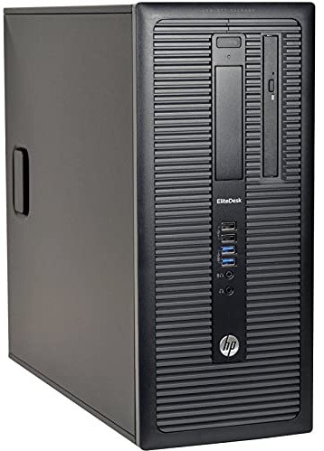 Windows 10 HP 800 G1 Intel Core i5-4570 Tower PC Computer - 8GB DDR3-1000GB HDD (Renewed) (Renewed)
