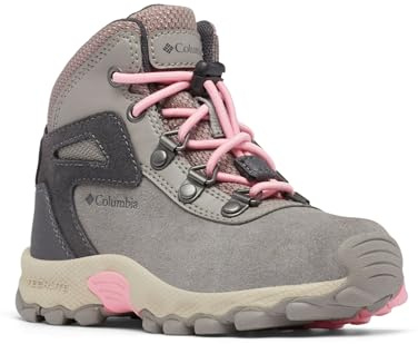Columbia Unisex-barn Newton Ridge Amped vandringssko, Stratus, rosa orkidé, 24.5 EU