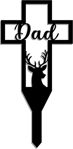 Croci Per Cimitero, Fiori Tomba,Croce Commemorativa Per Cimitero,picchetto Decorazioni Tombali Per Cimitero,Tomba Cimitero Papà E Mamma,Decorazioni Cimitero Per Tomba,Croce Metallica Palo Lapide ( Col