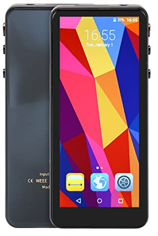 MP3 MP4 Player, Touch Screen Hifi Lossless Stereo Music Player With Bluetooth, Fast Files Transfer Noise Reduction Wifi Walkman MP4, With Browser Radio Recorder Ebook