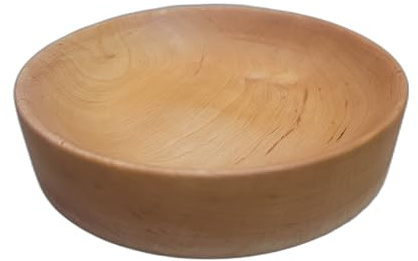 Wooden World – Holzschale für Snacks Trockenfutter Nüsse und Süßigkeiten – 20 cm