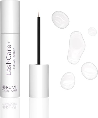LashCare+ Wimpernserum für längere, dicker aussehende Wimpern in 12 Wochen – Wimpernwachstumsserum für ältere Frauen und empfindliche Augen, natürliche Verbesserung, vegan, einmal täglich 1 Monat