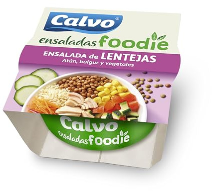 Calvo Ensalada Foodie Lentejas 190g