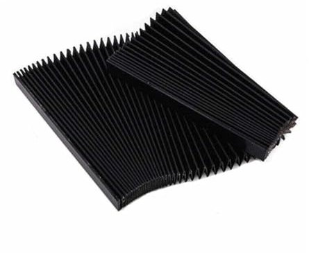 RAHBI Fräsmaschine Flexible Schutz Staub Tuch Drei-proof Tuch Schützende Flache Akkordeon Faltenbalg Abdeckung Werkzeug 1,5 Meter * 15mm CNC leisurely(200mm)