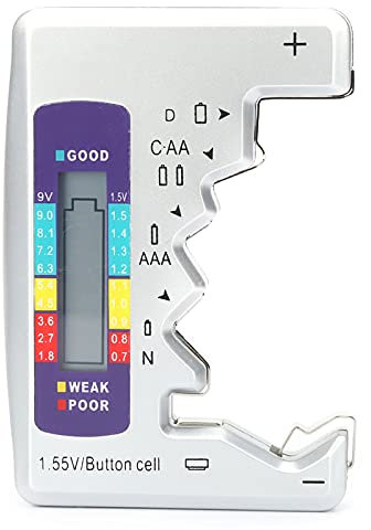 Digitaler Batterietester, Batteriekapazitätsdetektor, Prüfgerät, Messwerkzeug, 90 X 60 Mm