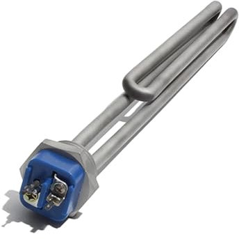 KAYOUDE 1 Zoll BSP/NPT Einschraubtyp Wasser-Tauchsieder for Warmwasserboiler 220–240 V, alle 304SUS-Solar-Wasserheizelemente(NPT Thread,220-240V_4.5KW 290MM)