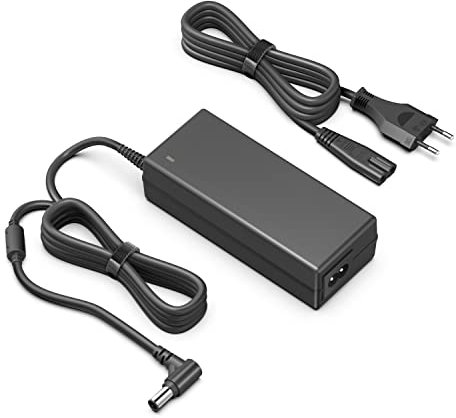 HKY 19.5V Alimentation Compatible avec Vaio très Bien pour LG 19 20 22 23 24 27 29 34 LED LCD TV Monitor Sony Bravia TV KDL-32 KDL-40 KDL-55 KDL-42 KDL48 Sony Vaio W600B PC Adaptateur Cable