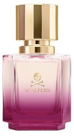 Scalpers Her & The Wild Flower, Eau de Parfum para mujer, Fragancia Floral Amaderada Afrutada, 100ml con Vaporizador