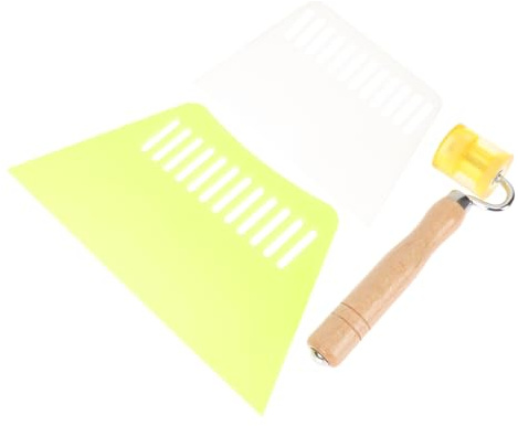Veemoon Kit Herramientas Empapelar Raspador Papel Tapiz Rodillo Costura Herramienta Rodillo Prensar Papel Tapiz