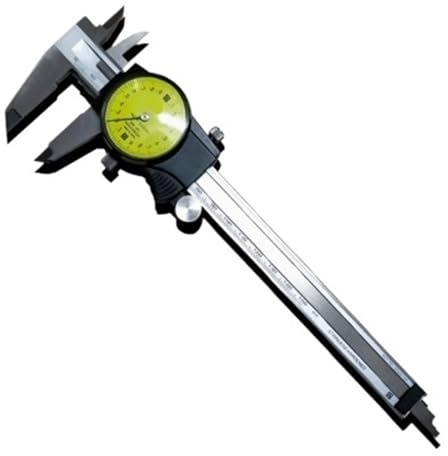 CVNIMV Calibradores con medidor Calibradores Vernier de dial analógico 505-682 0-200mm