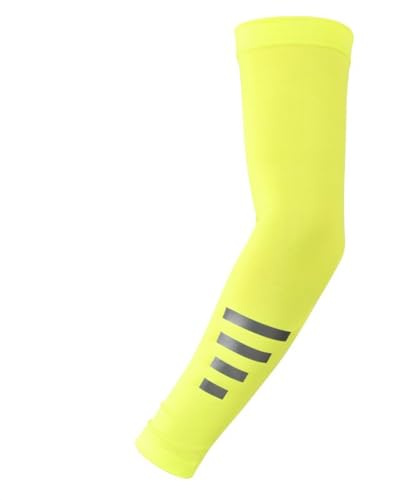 MALSSE Mangas de protección solar refrescantes, elásticas, deportivas, para ciclismo, correr, noche, reflectantes, reflectantes, para exteriores