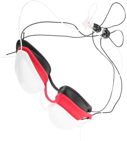 Ipetboom Occhi Protettiva Regolabile in Tpu Portatile 3 Pezzi per Terapia e Viaggi Aerei Protezione Occhi e Blocca Luce